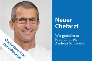Prof. Andreas Schweizer wird neuer Chefarzt Handchirurgie Prof. Andreas Schweizer wird neuer Chefarzt Handchirurgie