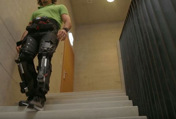 Der Myosuit im Einsatz Der Myosuit im Einsatz