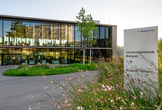 Aussenansicht von Balgrist Campus
