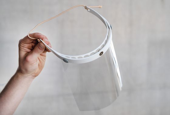 Der Gesichtsschutz aus dem 3D-Drucker...