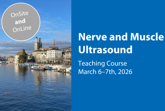 Nerve and Muscle Ultrasound Teaching Course  2026