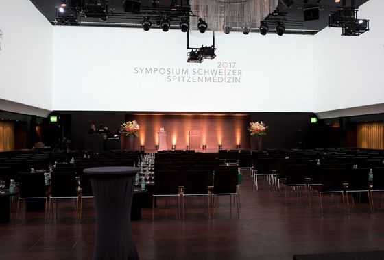 Der Eventsaal des Aura in Zürich.