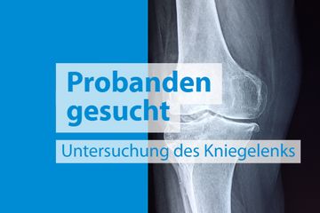 Der Balgrist sucht Probanden für eine Kniestudie Der Balgrist sucht Probanden für eine Kniestudie