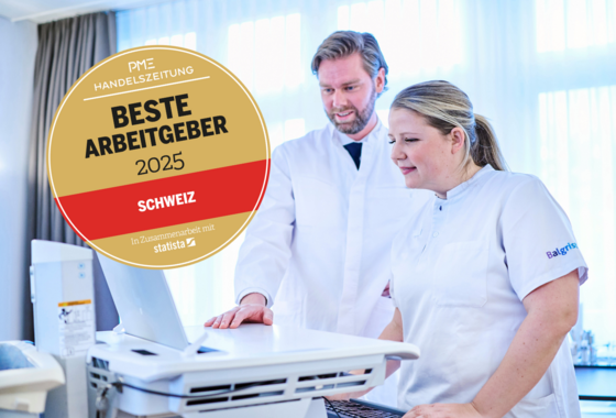 Balgrist ist als eine der besten Arbeitgeberinnen ausgeziechnet worden.