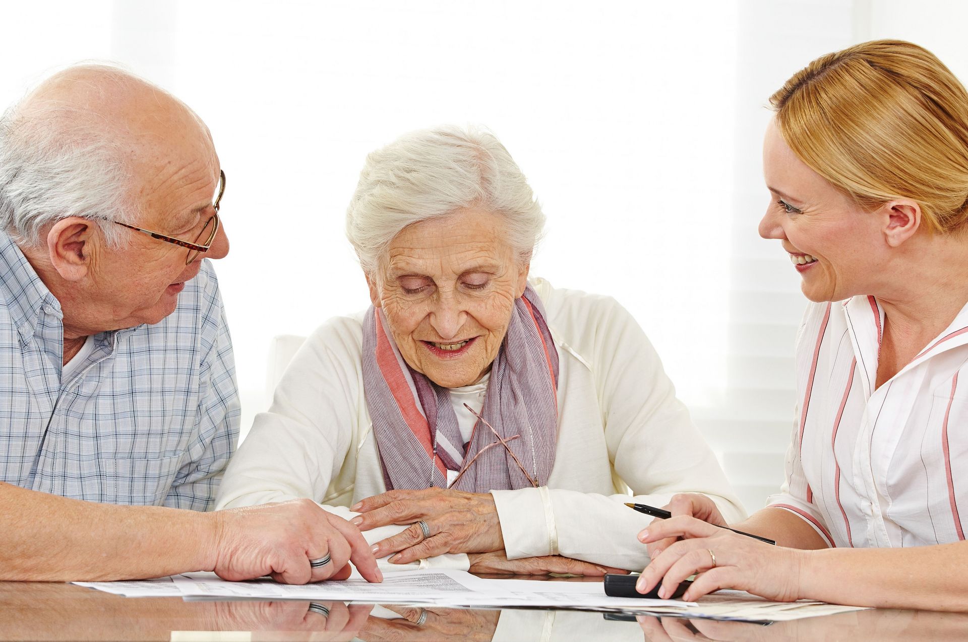 Diabetesfachberatung Diabetesfachberatung bei einer Patientin.