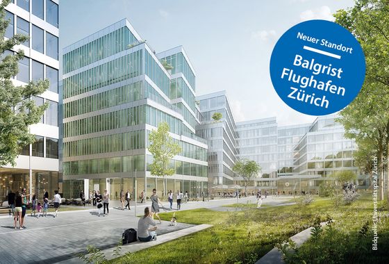 Neuer Aussenstandort am Circle (Bildquelle: USZ) Neuer Aussenstandort am Circle