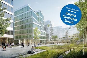 Neuer Aussenstandort am Circle (Bildquelle: USZ) Neuer Aussenstandort am Circle