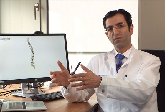 Prof. Dr. Mazda Farshad über den Einsatz digitaler Patientenmodelle Prof. Mazda Farshad